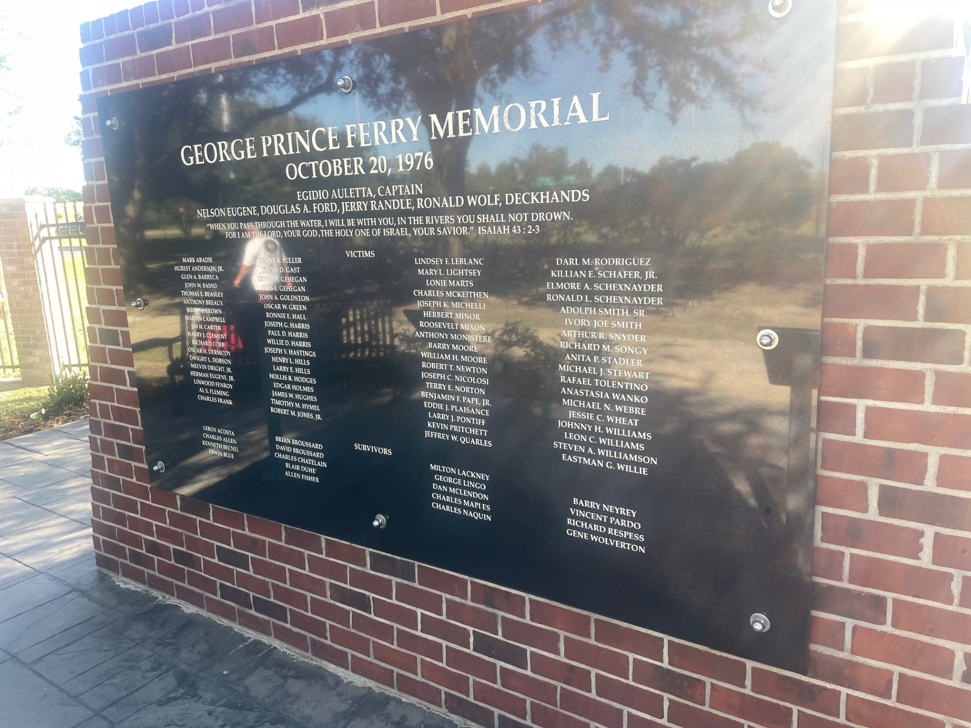 Fifty years on, victims of US ferry disaster remembered