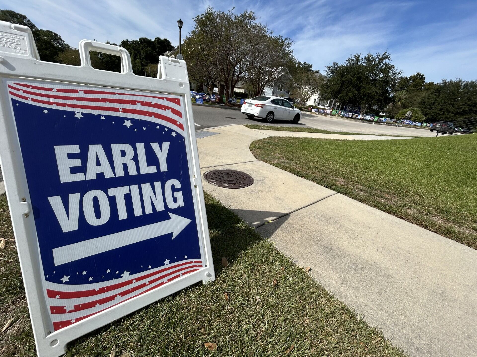 Democratic early voting leads in Louisiana Senate race