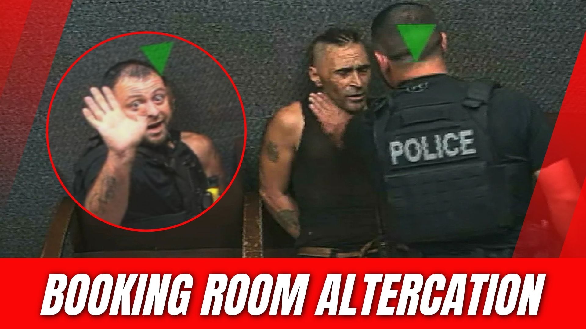 Bunkie officer faces suspension over booking room altercation