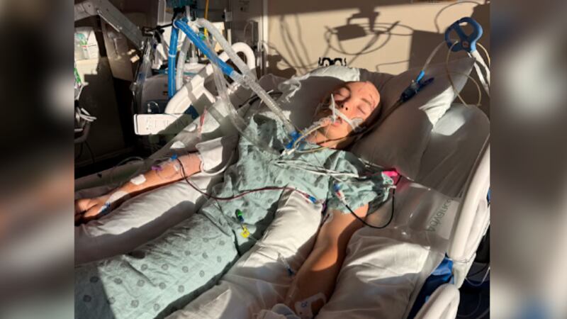 Walker Carroll, a 16-year-old cyclist, is fighting for his life after he was hit by a pickup...