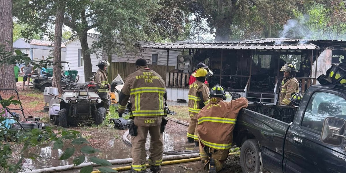 2 adults injured in fire in West Baton Rouge Parish