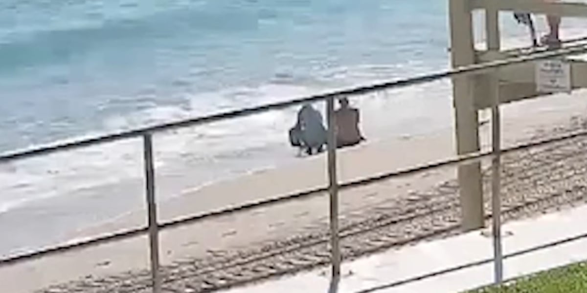 Woman rescues struggling swimmer then learns he’s a double murder suspect