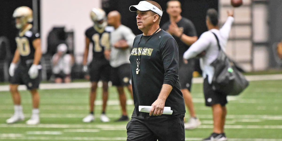 Saints head coach Sean Payton speaks highly of LSU's Ed Orgeron