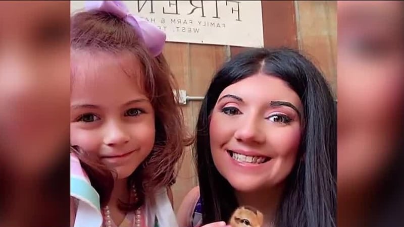A mother and daughter who were reported missing were killed in a car crash.