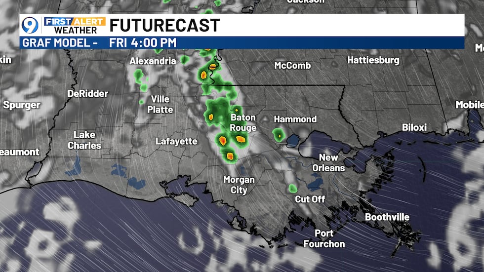 A wet Easter weekend