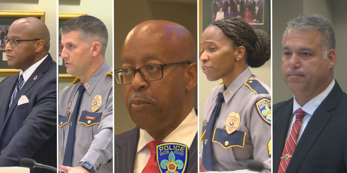 Brpd Top 5 candidates for BRPD Police Chief announced