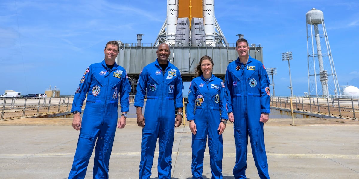 NASA fuels rocket to launch astronauts on the first lunar trip in half ...