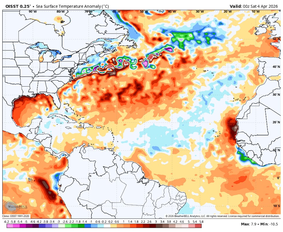 CSU predicts somewhat below-average 2026 Atlantic hurricane season