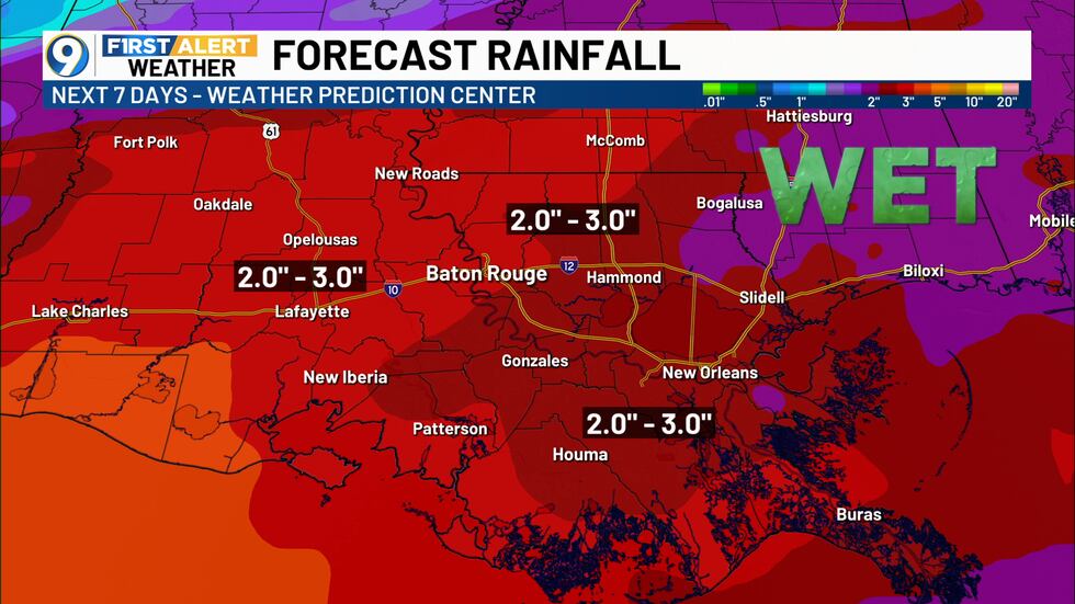Weather Report Raining All Week Rain likely through next week