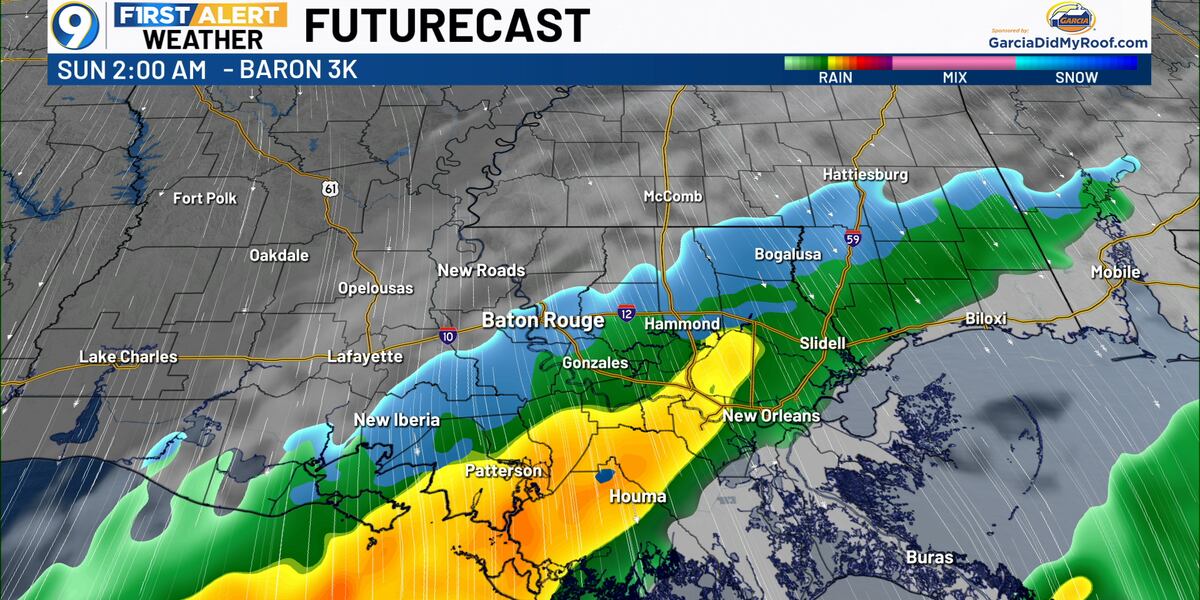 Image for Wild temperature swings and maybe wild precipitation ahead