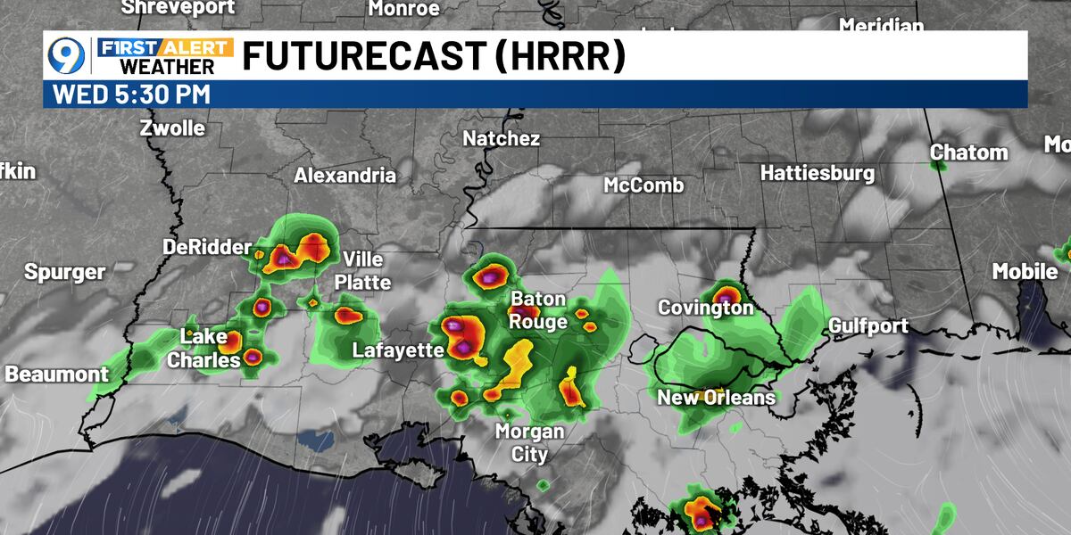 Summertime pattern continues, with increasing rain chances