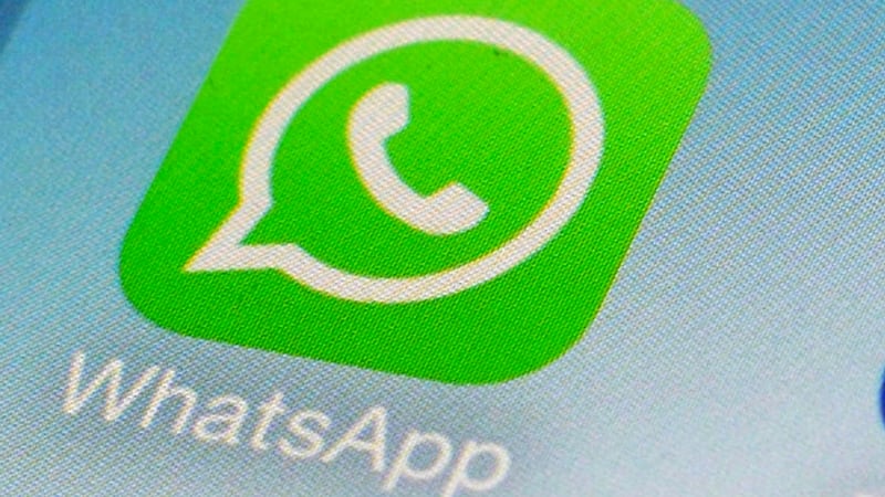 El ícono de WhatsApp en un teléfono celular en Nueva York el 19 de febrero del 2014. (AP...