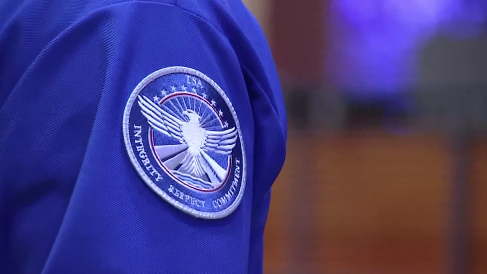 FILE -- A TSA union said that some members ran out of money amid the partial government...