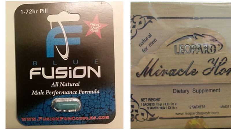 Male supplements recalled
