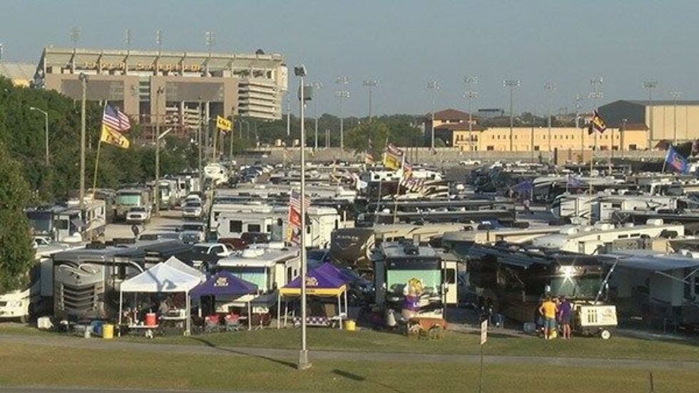Lsu Rv Spots LSU and Southern fans prepare for a big football weekend