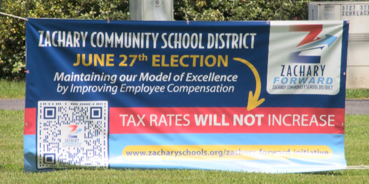 Zachary school tax renewal focuses on employee raises after November defeat