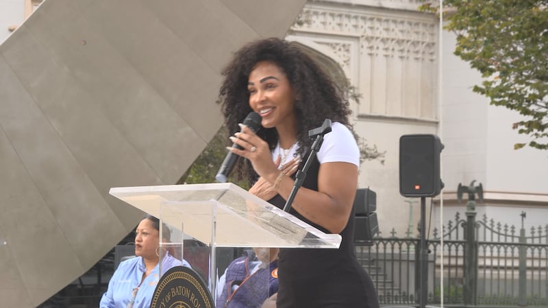 More than 100 Southern University students took to the streets of downtown Baton Rouge for a...