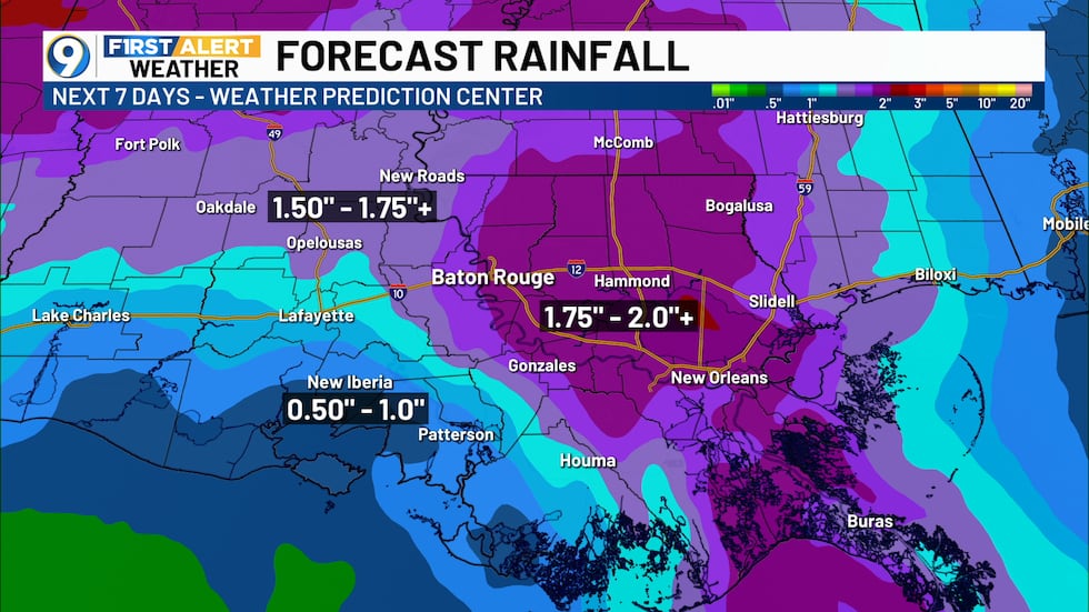 Se esperan lluvias beneficiosas esta semana
