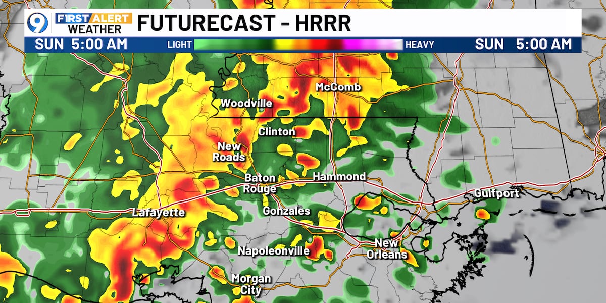 Storm threat continues into Sunday morning Storm threat continues into Sunday morning