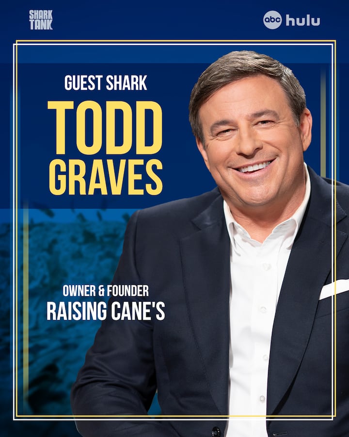 Raising Cane’s Founder Todd Graves joins season 16 cast of ‘Shark Tank’
