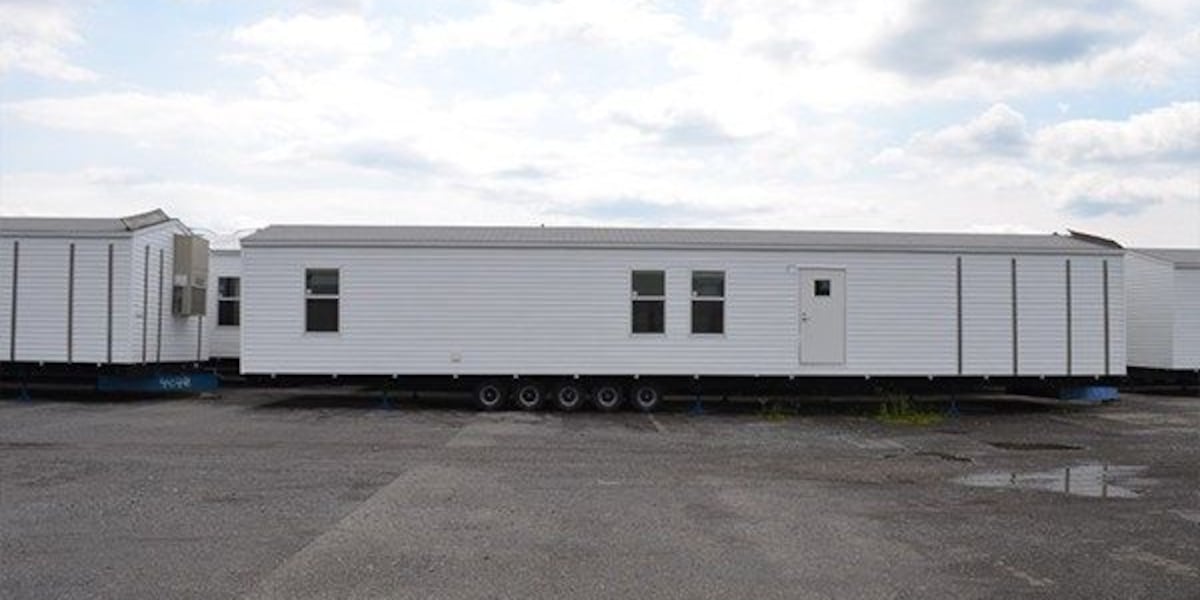 Fema Task Force Trailers New FEMA 'trailers' improved since Hurricane Katrina