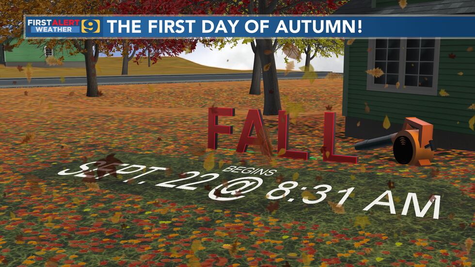 Predict First Fall FIRST ALERT FORECAST: First day of fall