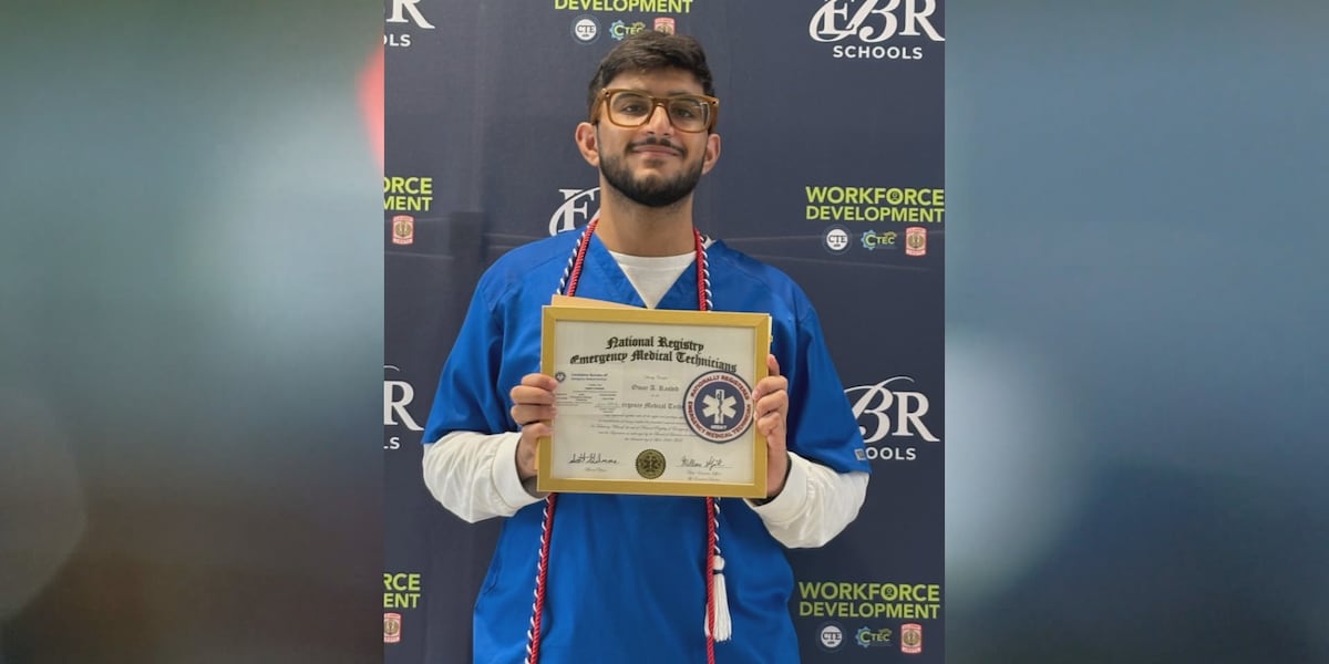 Woodlawn grad becomes Louisiana’s youngest nationally registered EMT