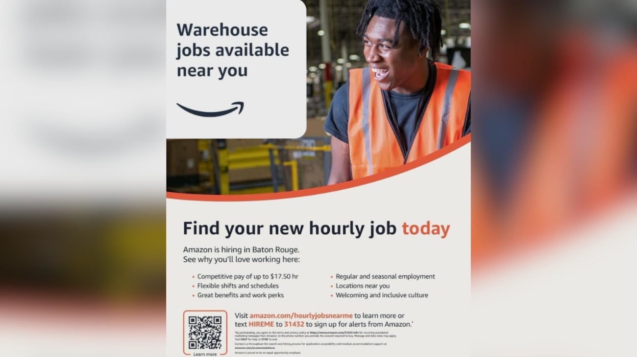 Wafb Amazon New Amazon facility in Baton Rouge is positively impacting neighboring ...