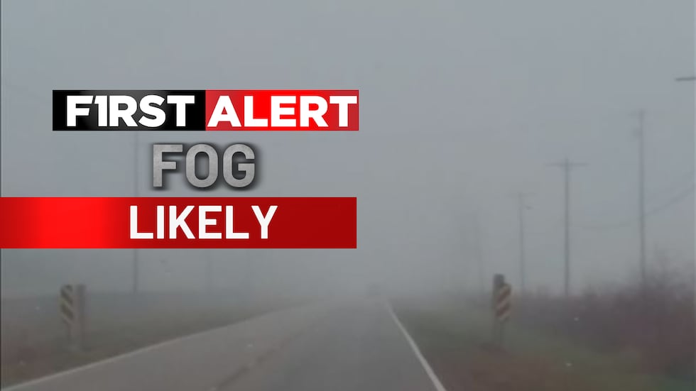 Dense fog for Christmas, cooler weather coming soon