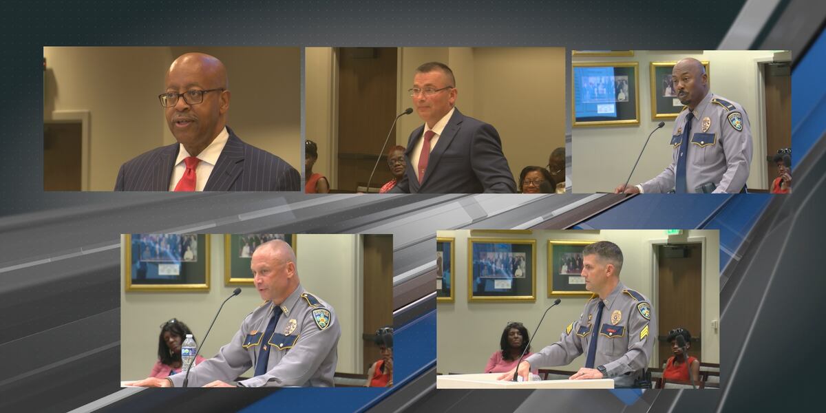 Brpd Second round of interviews held for BRPD chief candidates