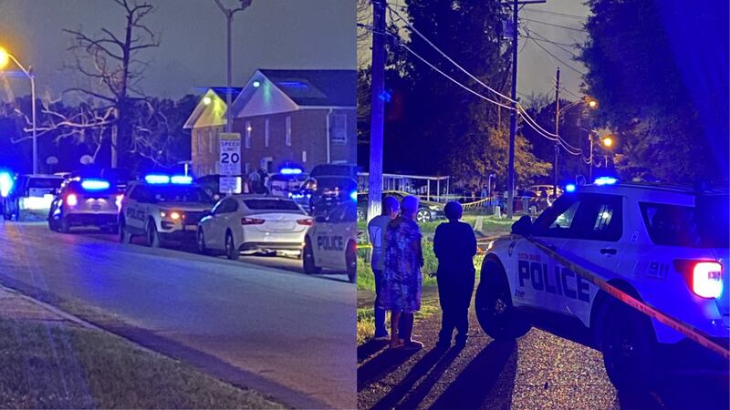 Baton Rouge shooting scenes