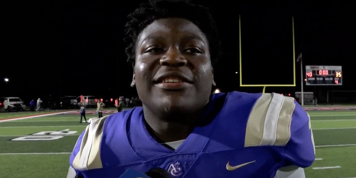 Chad Rucker Jr Sportsline Player of the Week: Chad Elzy Jr., Ascension Catholic RB