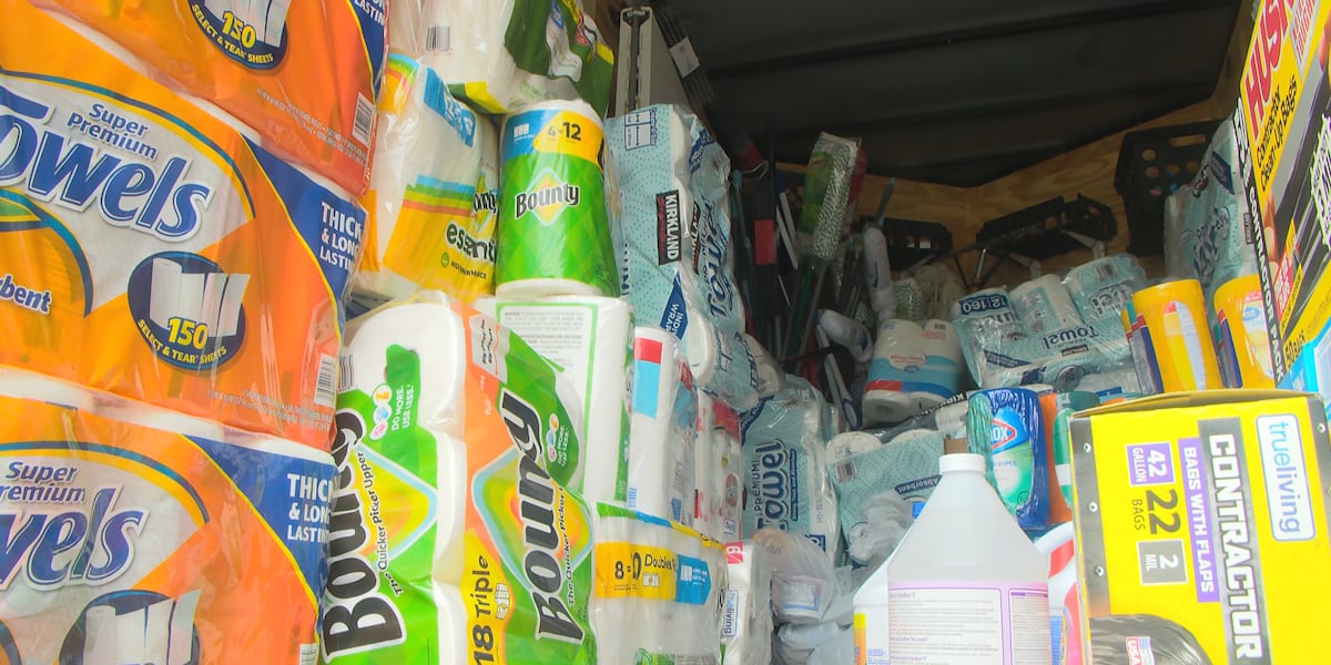“Everybody sticks together”: Brusly residents collect donations for Tropical Storm Arthur victims