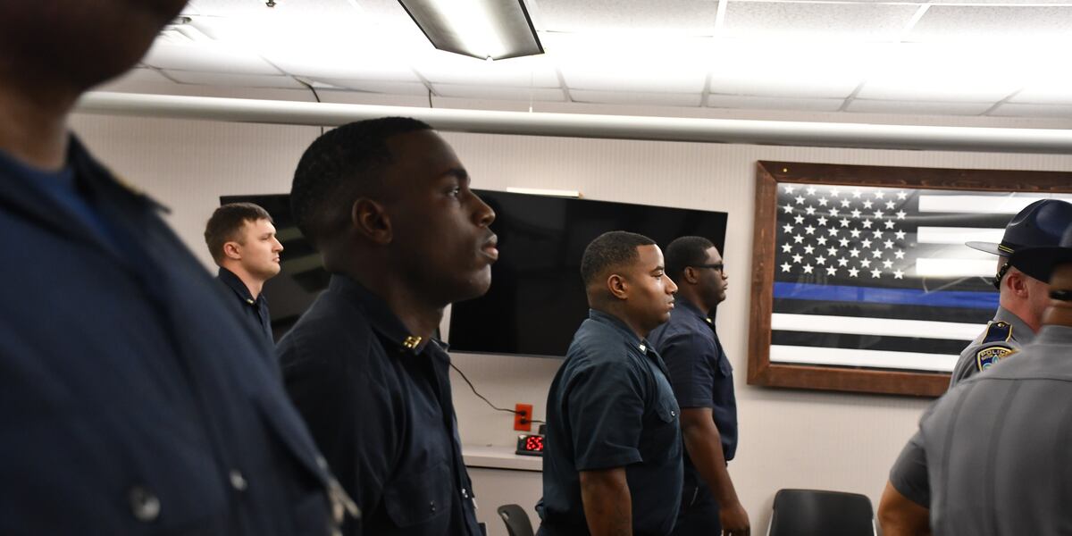 Brpd New recruits starting BRPD training academy