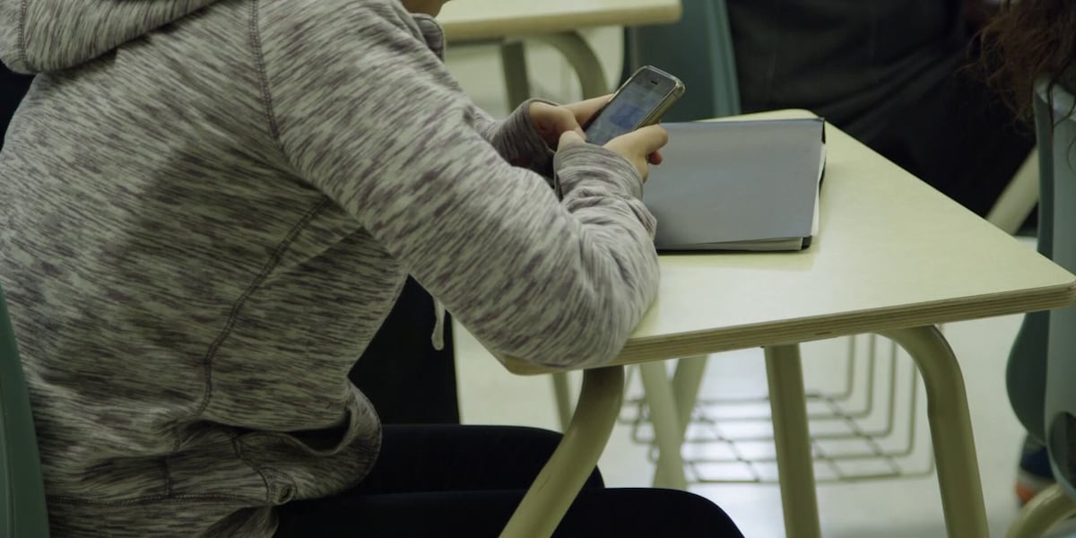 High school student petitioning law banning phones in Louisiana schools