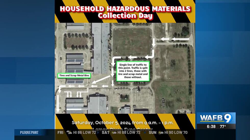 Ascension residents can drop off hazardous materials on Saturday