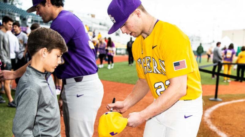 Buddy Mathis Lsu LSU catcher named to SEC Community Service Team
