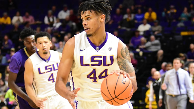 75 56 Wayde Sims honored during LSU men’s basketball game; Tigers defeat ASU ...