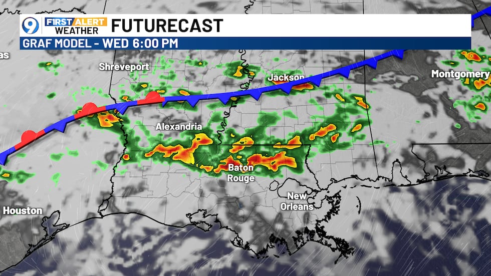 From record heat to soaking rains this week
