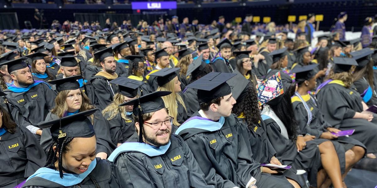 Lsu Graduation Props CONGRATS GRADS: LSU awards over 1,000 degrees during summer commencement