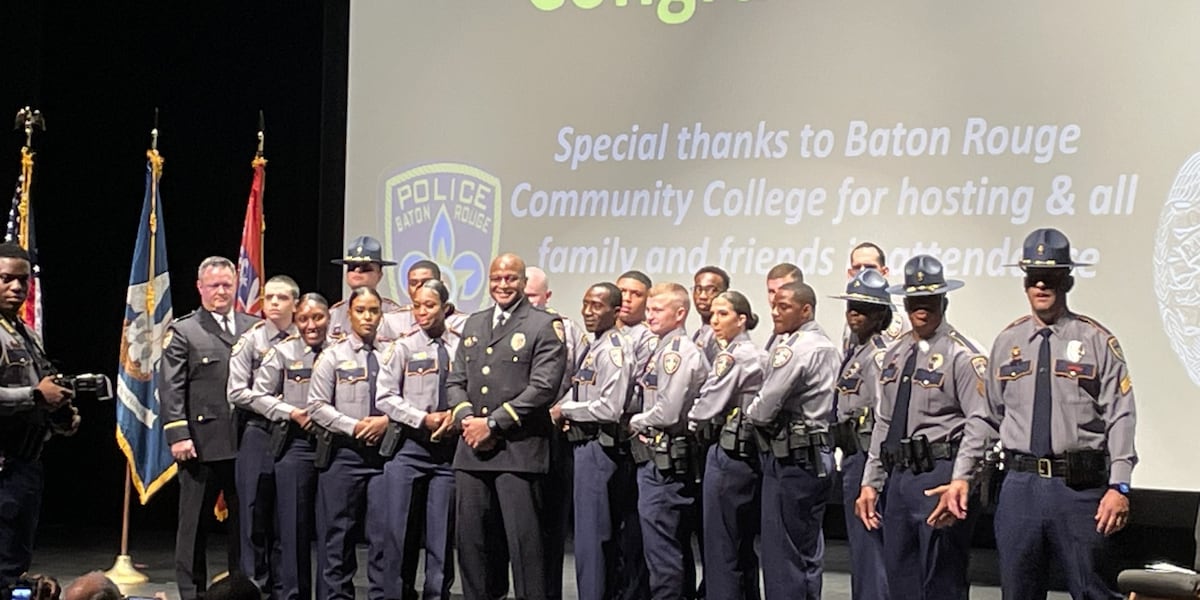 Brpd Patch BRPD graduation provides more manpower amid staffing shortages