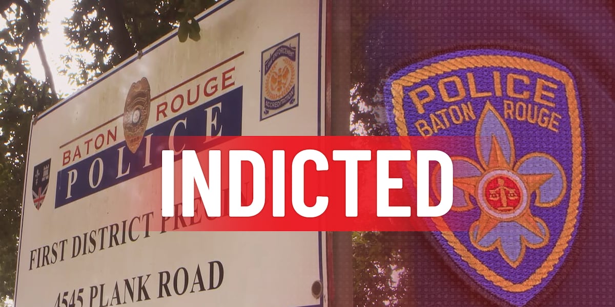Brpd Patch 4 BRPD officers indicted, 1 cleared