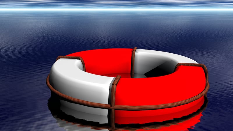 Digital Illustration of a Lifesaver
