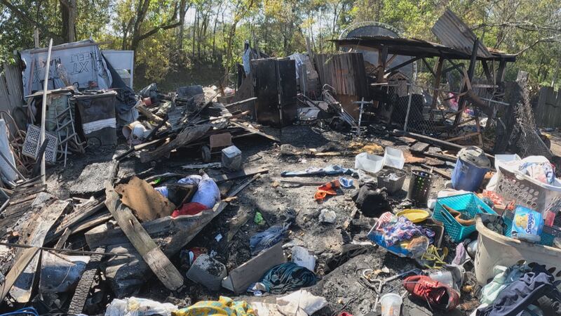 House fire on Tracy Avenue