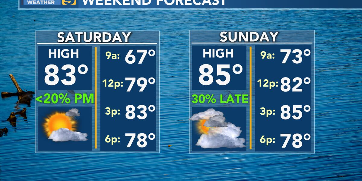 Humid Cold Country Warm and humid, cold front late Sunday