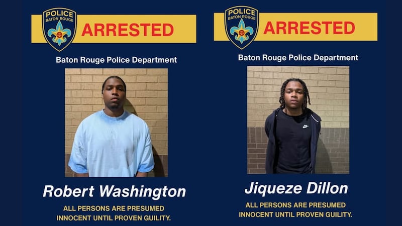 Robert Washington and Jiqueze Dillon