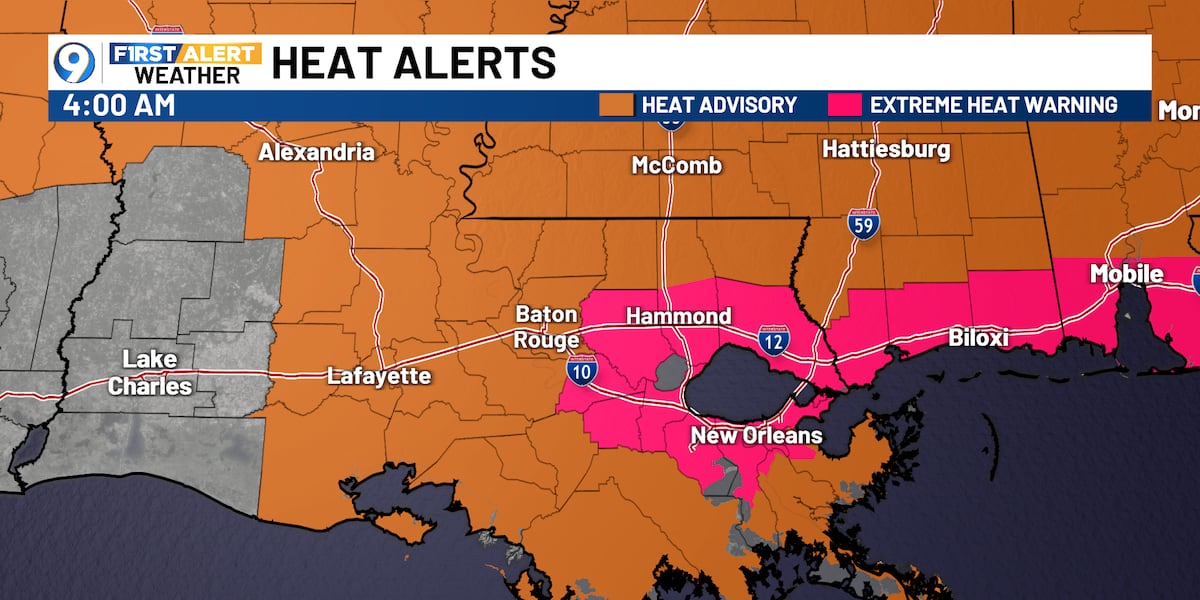 Extreme heat continues with little relief