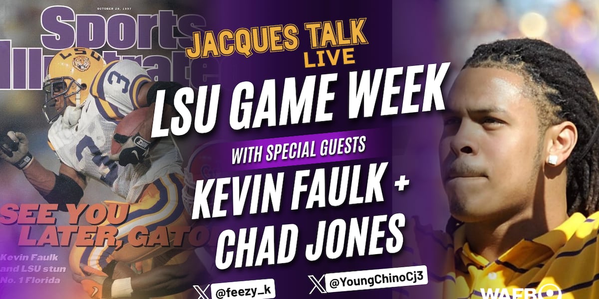 LSU greats Faulk and Jones talk Tigers