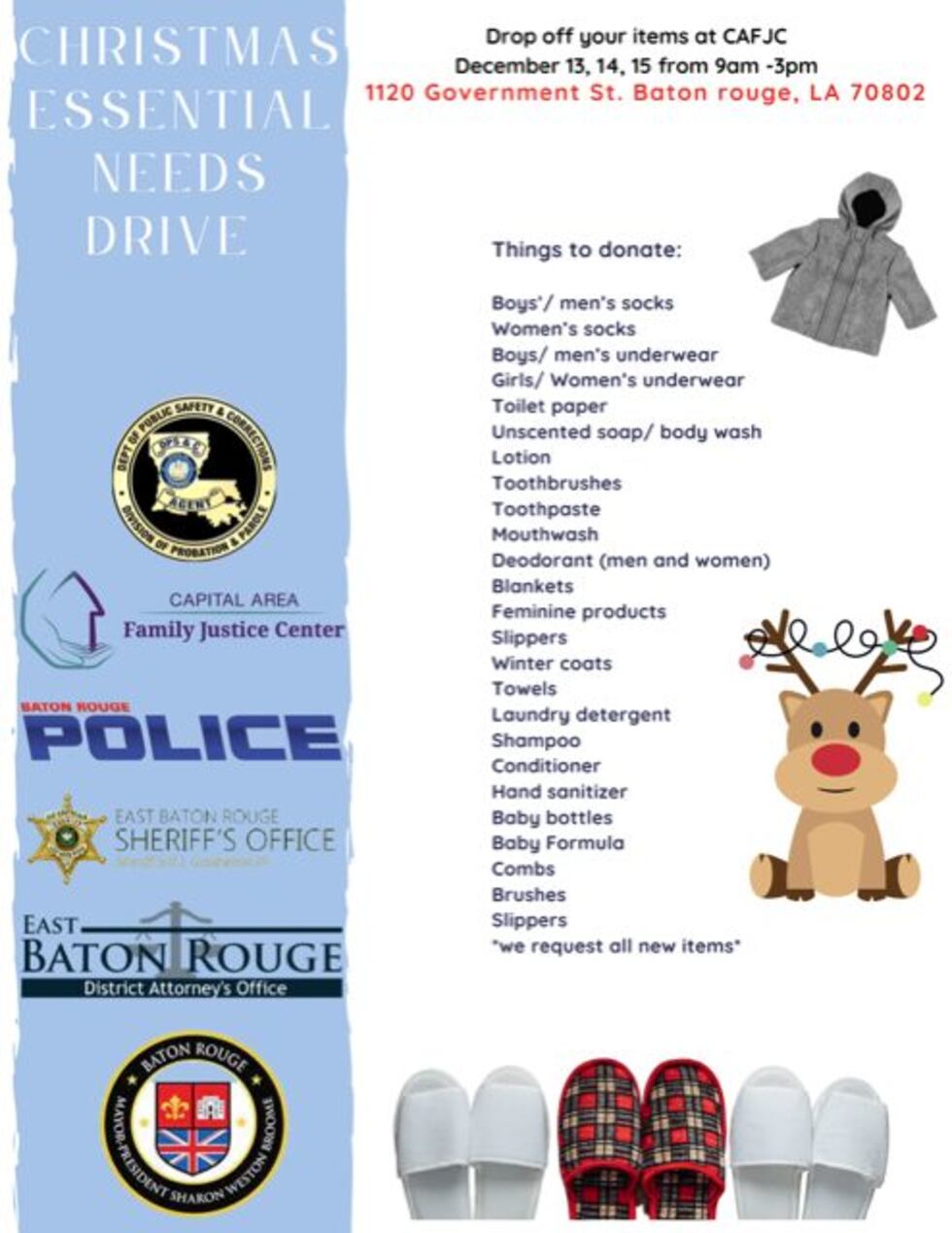 Groups gather ‘essential needs’ during community drive