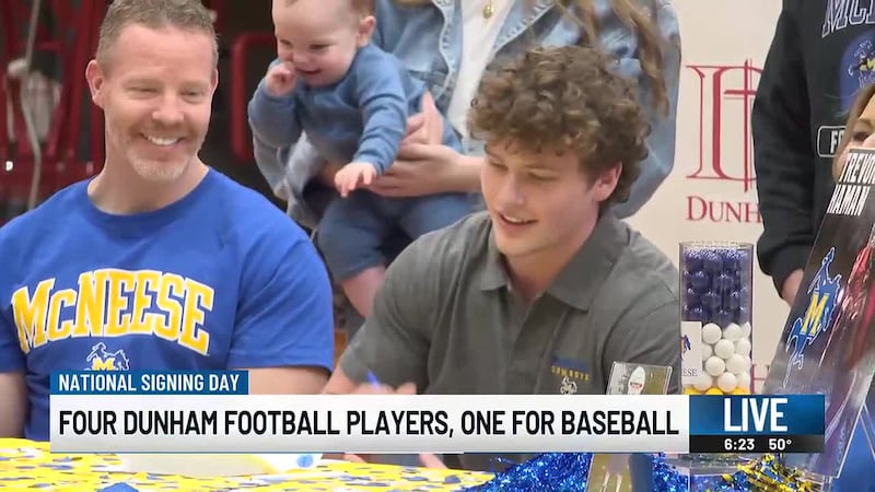 A host of Sportsline Friday Nite stars announced their college destinations on Wednesday.